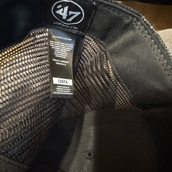 Men's Tampa Bay Buccaneers '47 Camo/Black Phalanx Trucker MVP Snapback Hat - Picture 3 of 3